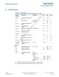 TEA18363T/1J Datasheet Page 17