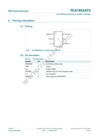 TEA1892ATS/1X Datasheet Page 3