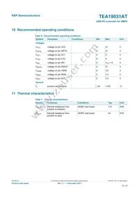 TEA19031AQT/1J Datasheet Page 18