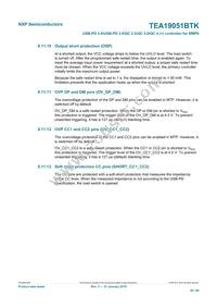 TEA19051BAATK/1J Datasheet Page 20