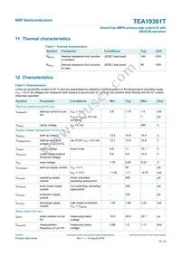 TEA19361T/1J Datasheet Page 18