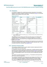 TEA19363LT/1J Datasheet Page 10