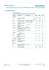 TEA19363LT/1J Datasheet Page 18