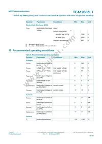 TEA19363LT/1J Datasheet Page 19