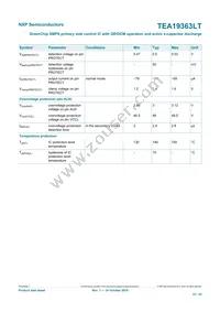 TEA19363LT/1J Datasheet Page 23