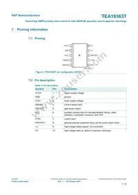 TEA19363T/1J Datasheet Page 5