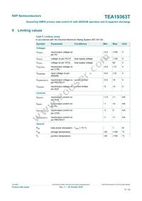 TEA19363T/1J Datasheet Page 17