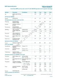 TEA19363T/1J Datasheet Page 21
