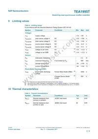 TEA1995T/1J Datasheet Page 9