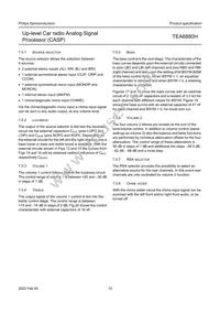 TEA6880H/V2 Datasheet Page 12