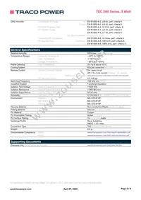 TEC 3-2421WI Datasheet Page 3