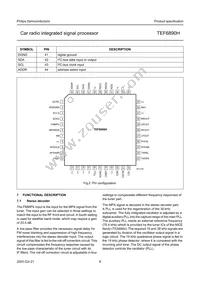 TEF6890H/V3 Datasheet Page 8