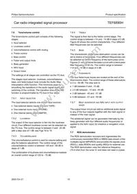 TEF6890H/V3 Datasheet Page 10