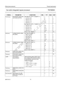 TEF6890H/V3 Datasheet Page 15