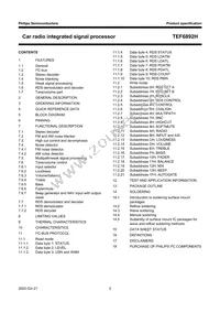 TEF6892H/V3 Datasheet Page 2