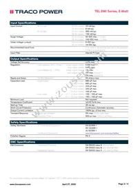 TEL 8-4823WI Datasheet Page 2