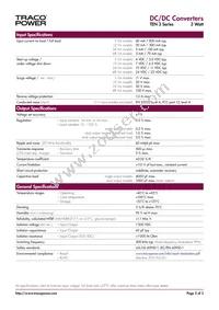 TEN 3-4821 Datasheet Page 2