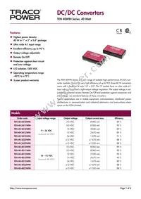 TEN 40-4823WIN Datasheet Cover