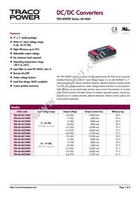 TEN 60-4825WIN Datasheet Cover