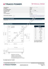 TEP 100-1218-CMF Datasheet Page 4