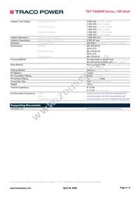 TEP 100-7211WIR-CMF Datasheet Page 4