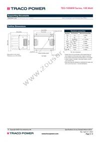 TEQ 100-7218WIR Datasheet Page 4