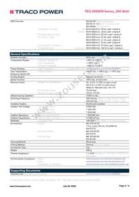 TEQ 300-7216WIR Datasheet Page 3