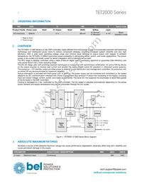 TET2000-12-086NA Datasheet Page 2