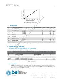 TET2000-12-086NA Datasheet Page 11