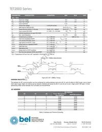 TET2000-12-086NA Datasheet Page 17