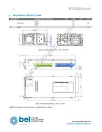 TET2000-12-086NA Datasheet Page 20