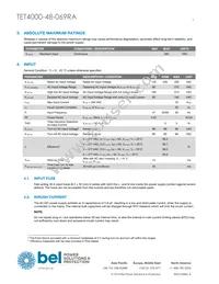 TET4000-48-069RA Datasheet Page 3