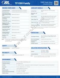 TF1500A60K Datasheet Page 2