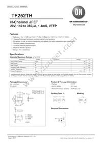 TF252TH-4-TL-H Datasheet Cover