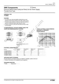 TF2720B-152Y5R0-01 Datasheet Page 2