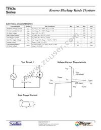 TFA37S Datasheet Page 3