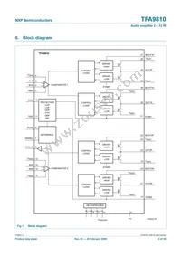 TFA9810T/N1 Datasheet Page 3