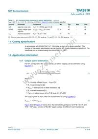 TFA9810T/N1 Datasheet Page 18
