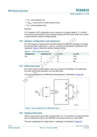 TFA9810T/N1 Datasheet Page 20