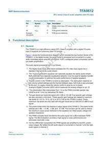 TFA9812HN/N1 Datasheet Page 8