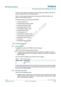 TFA9812HN/N1 Datasheet Page 9