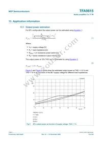 TFA9815T/N1 Datasheet Page 15