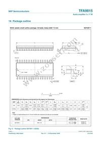 TFA9815T/N1 Datasheet Page 23