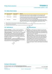 TFA9841J/N1 Datasheet Page 16