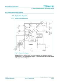 TFA9842AJ/N1 Datasheet Page 10