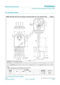 TFA9842AJ/N1 Datasheet Page 14