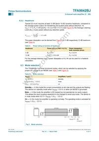 TFA9842BJ/N1 Datasheet Page 5