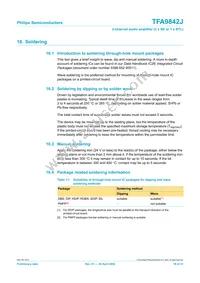 TFA9842J/N1 Datasheet Page 18