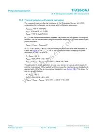 TFA9843AJ/N1 Datasheet Page 13