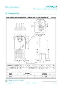 TFA9843AJ/N1 Datasheet Page 15